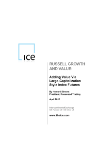 russell growth and value