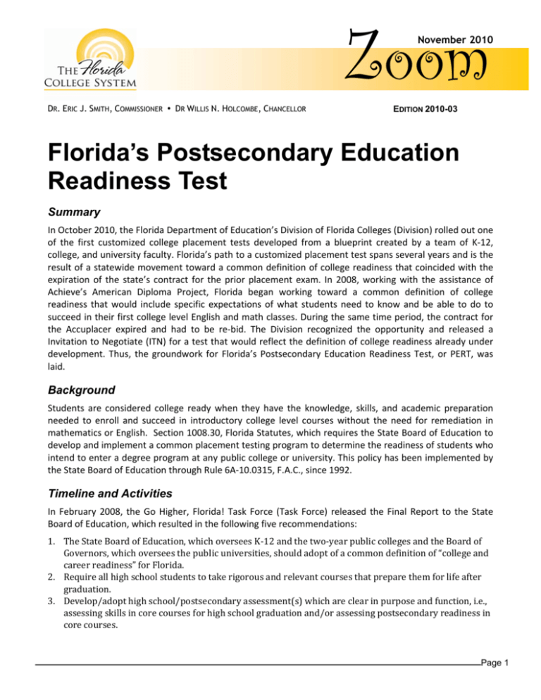 florida-s-postsecondary-readiness-test