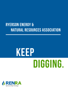 ryerson energy & natural resources association