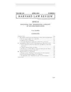 ARTICLE - Harvard Law Review