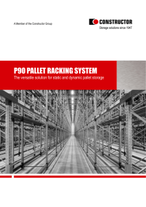 p90 pallet racking system