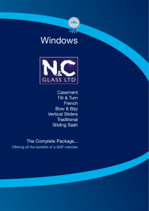 Windows - N & C Glass Ltd