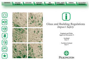 Glass and Building Regulations Impact