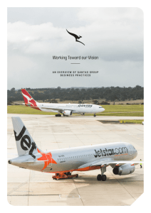 An overview of Qantas Group Business Practices