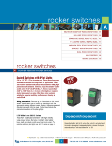 rocker switches