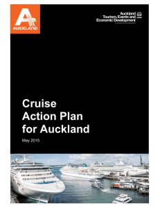 Cruise Action Plan for Auckland