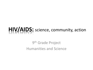 HIV/AIDS: science, community, action
