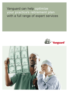 Vanguard can help optimize your practice's retirement plan with a