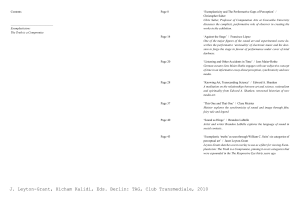 Knowing Art/Transcending Science