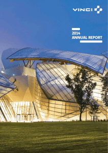 2014 VINCI's annual report
