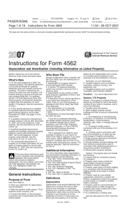 2007 Instruction 4562