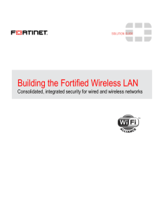 Building the Fortified Wireless LAN