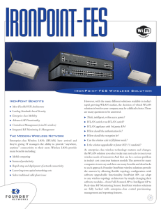 IronPoint-FES Wireless Solution