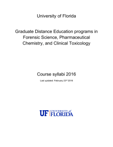University of Florida Graduate Distance Education programs in