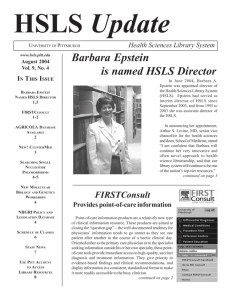 Barbara Epstein is named HSLS Director