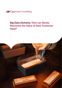 Big Data Alchemy - Capgemini Consulting