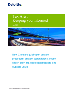 Deloitte Vietnam_Tax Alert_Update on New Circular 38_Apr 2015 -EN