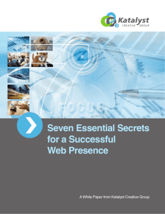 Seven Essential Secrets for a Successful Web Presence