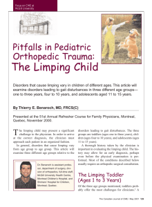 The Limping Child - STA HealthCare Communications