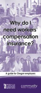 Why do I need workers' compensation insurance?