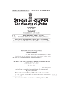 (Development and Regulation) Amendment Act, 2015