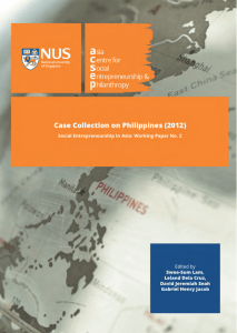Working Paper No. 2 Case Collection on Philippines (2012)