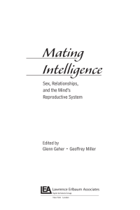 Mating Intelligence - The Divine Conspiracy