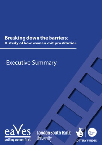 Breaking down the barriers: A study of how women exit prostitution