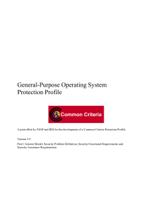 General-Purpose Operating System Protection