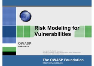 What is Risk Modeling?