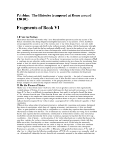 Fragments of Book VI