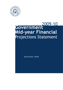 Government Mid-Year Financial Projections Statement