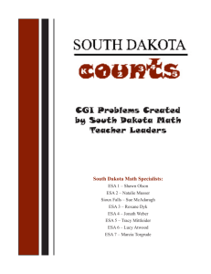 SD Counts Math Problem Booklet