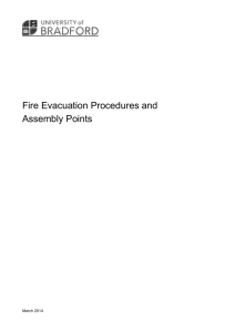 Fire Evacuation Procedures