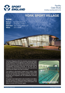 2.5 MB York Sport Village 2012