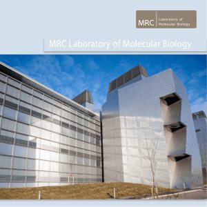 Latest Lab Brochure - MRC Laboratory of Molecular Biology