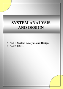 system analysis and design - LUBAN College of Social Sciences