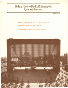 The U.S. Economy in 1977 and 1978