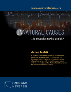Action Toolkit - Unnatural Causes