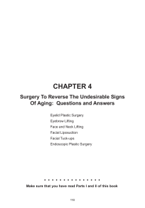 chapter 4 - McCollough Plastic Surgery Clinic