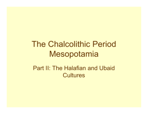 The Chalcolithic Period Mesopotamia