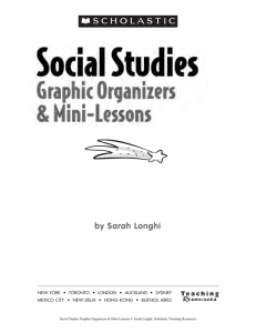 Social Studies Graphic Organizers