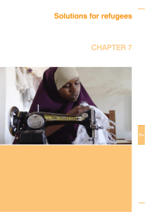 CHAPTER 7 Solutions for refugees