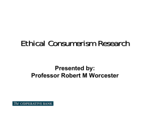 Ethical Consumerism Research