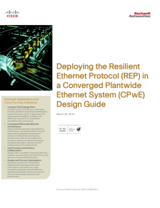 Deploying the Resilient Ethernet Protocol