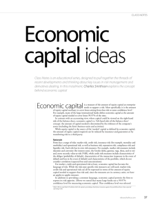 Economic capital