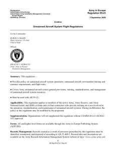 Army in Europe Regulation 95-23