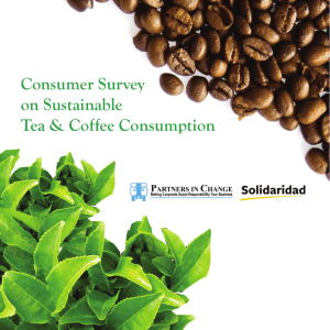 Consumer Survey on Sustainable Tea & Coffee Consumption