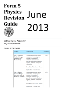 Form 5 Physics Revision Guide