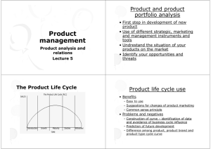 product line